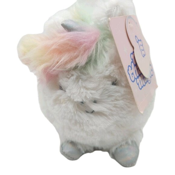 More Than Magic Plush Unicorn Stuffed Animal White Multicolor Mane - Picture 1 of 9